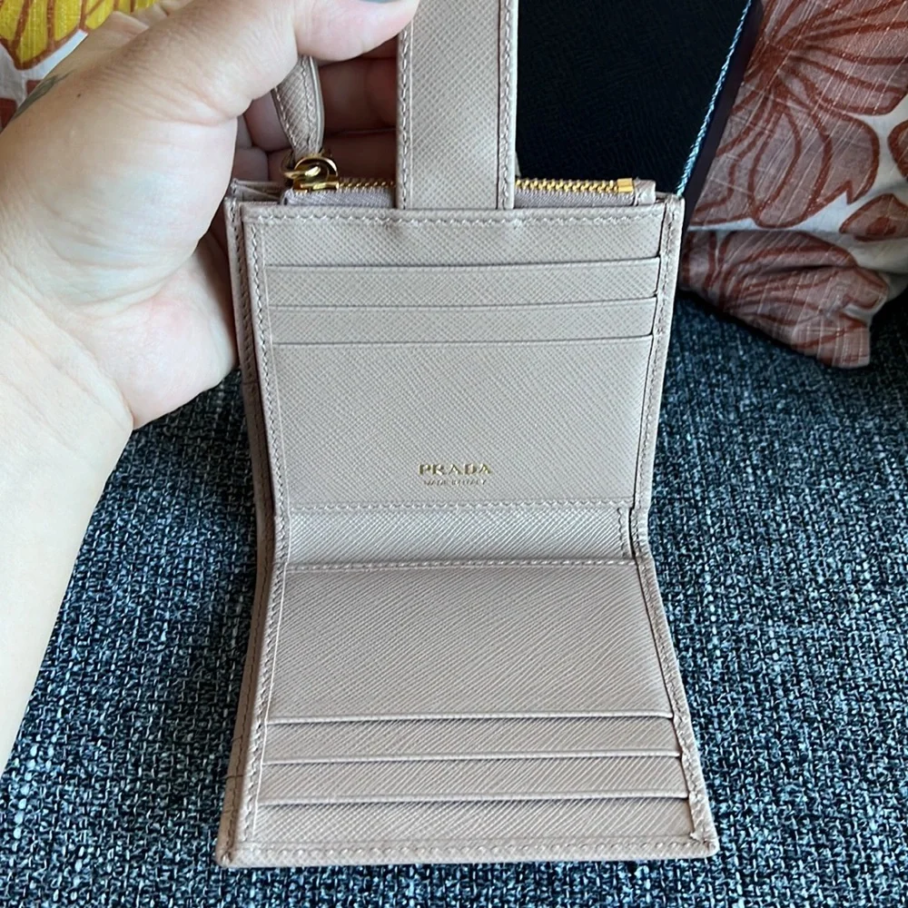 Prada compact card